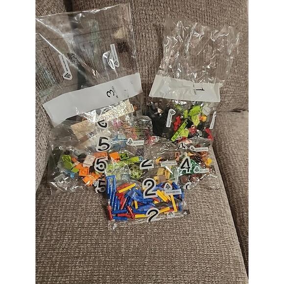 Lot Of 5 Unopened Bags Of Lego Sets. See Pics For Bags. Parts Of Sets - Picture 1 of 13